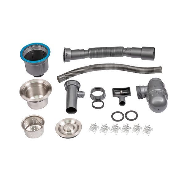 Мийка для кухні інтегрована Lidz Handmade H5045 (LDH5045BRU35383) Brushed Steel 3,0/1,0 мм SD00041487 фото