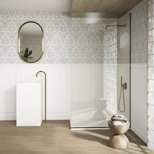 Фриз Ape Zocalo Bellagio Bianco 10x60 см 570063 фото