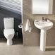 Унитаз-компакт Kolo Status 2395050UA с сиденьем из дюропласта Soft close, Click2Clean 491495 фото 3