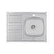 Кухонная мойка Brinex 6080-R 0,6 мм Satin (BRIN6080RSAT06) SD00054109 фото 1