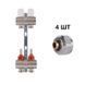 Комплект: Thermo Alliance Standart Колектор латунний з витратомірами 1"х2 SD235W2 + SD Євроконус 3/4''х16&times;2 SD346 SD00055007 фото 1