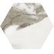Керамограніт Almera Ceramica (Spain) Calacatta Majestic Hex 19,8х22,8 см 531309 фото 2