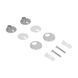Qtap Сиденье для унитаза (Robin 520, Scorpio 520) 465x363x60 мм, White, с микролифтом, Slim Duroplast, MagLock QTSC179W48916 SD00055040 фото 2