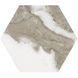 Керамограніт Almera Ceramica (Spain) Calacatta Majestic Hex 19,8х22,8 см 531309 фото 4
