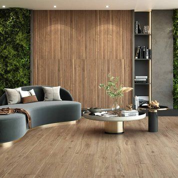 Керамограніт Ceramica Deseo Mulberry Wood Brown 30x120 см 566420 фото