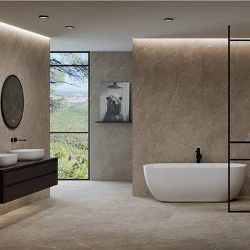 Керамограніт Geotiles Messa Greige 60x120 см 596098 фото