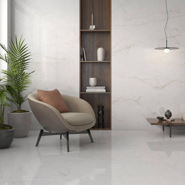 Керамограніт Pamesa Crystal White S 1 60х120 см 602031 фото