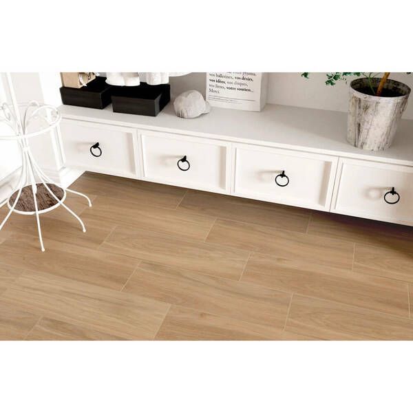 Керамограніт Cersanit Chesterwood Beige 18,5x59,8 см 560708 фото