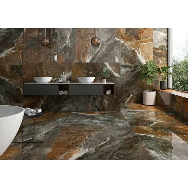 Керамогранит Geotiles Amazona Coffee 60x120 см 519737 фото