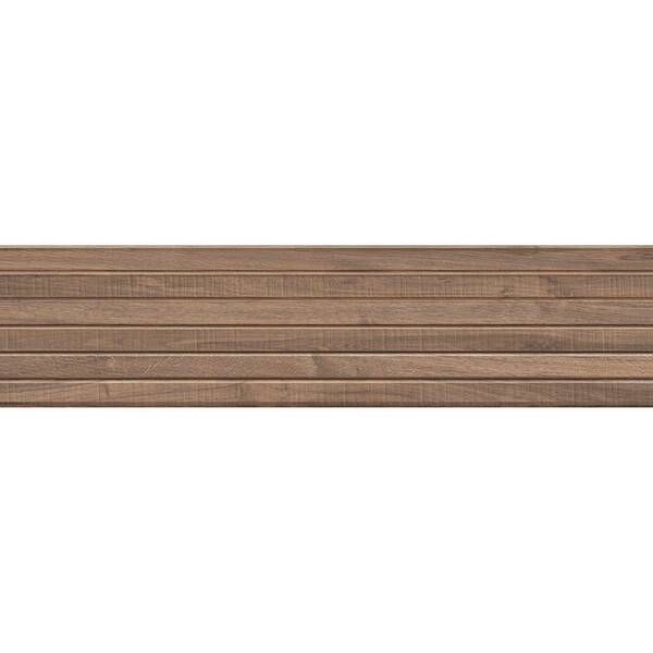 Керамограніт Ceramica Deseo Mulberry Wood Brown 30x120 см 566420 фото