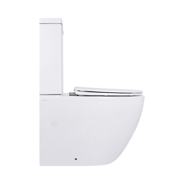 Унітаз підлоговий Qtap Jay Ultra Quiet з сидінням Soft-close 640x360x835 мм QT07222175TW White SD00053257 фото