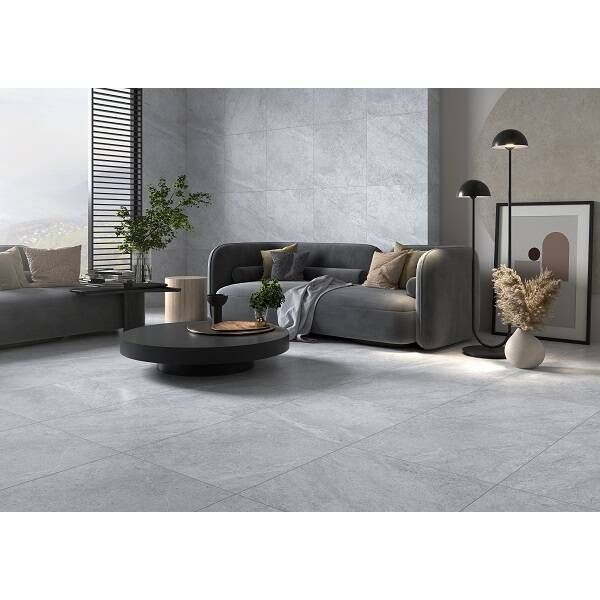 Керамогранит Ceramika Gres Gres Robstone Light Grey Rect 59,7х59,7 см 578519 фото
