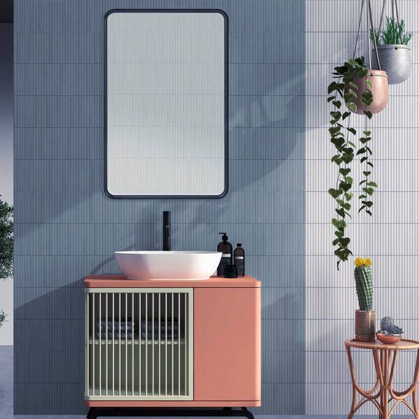 Плитка Almera Ceramica (Spain) Stick dark blue 30х90 см 564681 фото