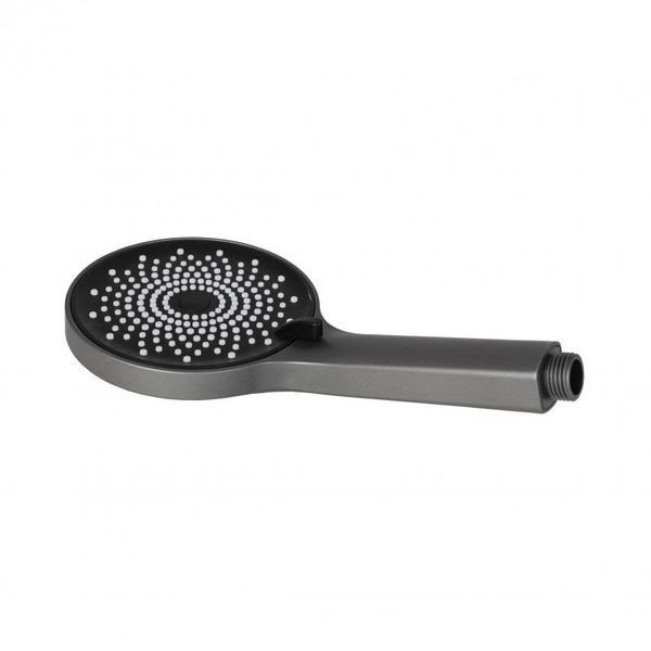 Лійка для ручного душу Lidz Niagara 32 120 мм округла LDNIA32GRP48536 Graphite SD00054660 фото