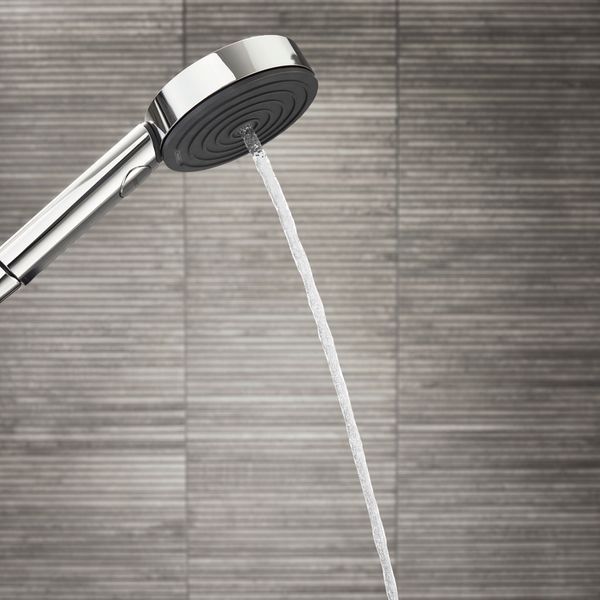PULSIFY ручной душ 105 3jet (3 типа струи PowderRain, IntenseRain, MonoRain) EcoSmart, хром 100022 фото