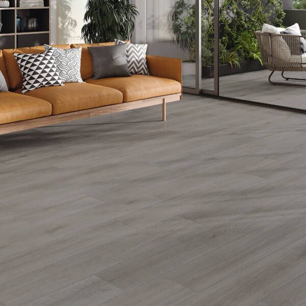 Керамогранит Almera Ceramica (Spain) P.E. Nanotech Nordby Grey Mt Rect 30x150 см 540740 фото