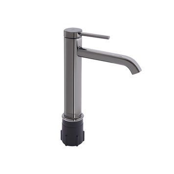 Змішувач для раковини Qtap Robin високий QTROB1060H102K Black Chrome SD00047544 фото