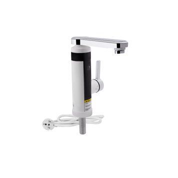 Проточный кран-водонагреватель кухонный для кухни Lidz Warm 061 LDWAR061WCR35431 White / Chrome SD00041535 фото