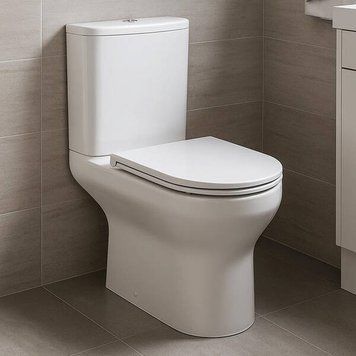 Унитаз-компакт Devit Life5810020 с крышкой soft-close безободковый, белый 588656 фото