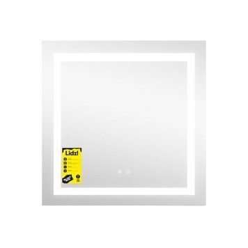 Зеркало Lidz Kubis (KU1) 700х700 с LED-подсветкой Touch, с антизапотеванием, с диммером, рег. яркости LDKU70070049287 SD00055411 фото