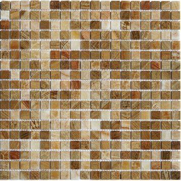 Мозаїка Mozaico De Lux Cl-Mos CCLAYRK23009 Gold Mini Stone 30,5х30,5 см 547420 фото