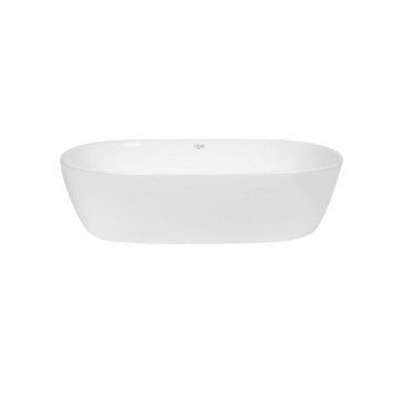 Комплект Qtap Aquarius: Раковина накладная прямоугольная 465x375x115 мм White + Донный клапан PU02 SD00053419 фото