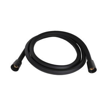 Шланг для ручного душу Qtap Hadice 1600 мм прямоугольний QTHADPVCSQ160B Black Matt SD00051170 фото