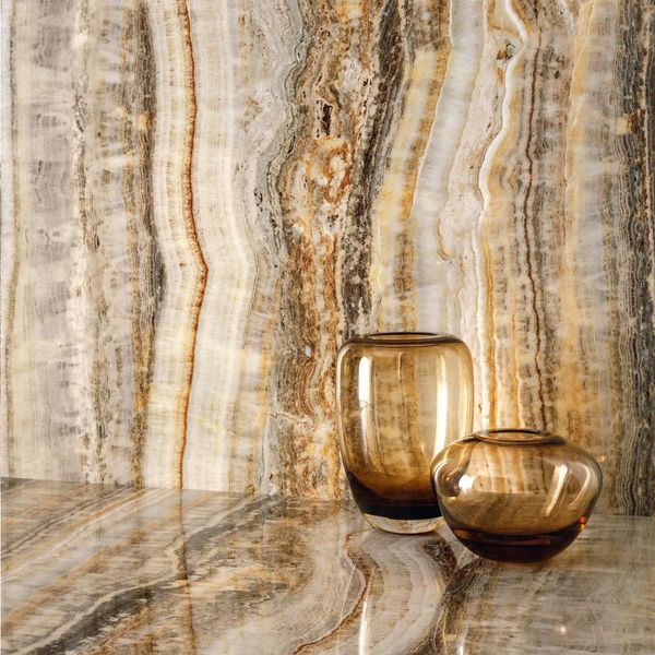 778840 ECCENTRIC LUXE CARAMEL GLOSSY 60x120 RET (1 сорт) 567008 фото