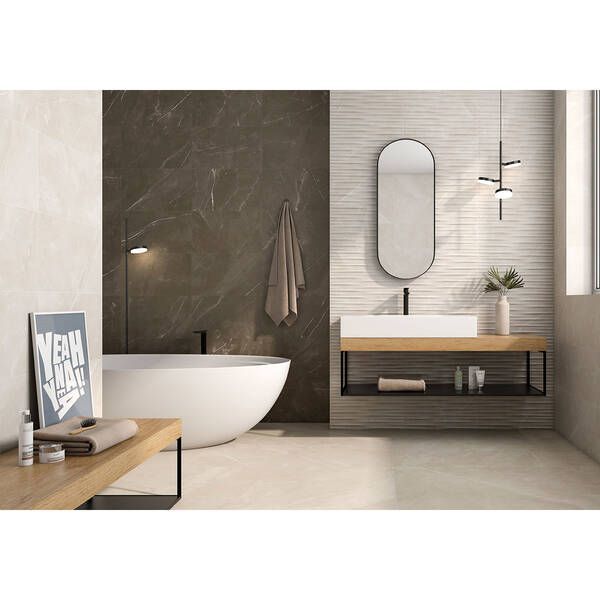 Плитка Geotiles RLV Elbert Marfil 33x55 см декор 536792 фото
