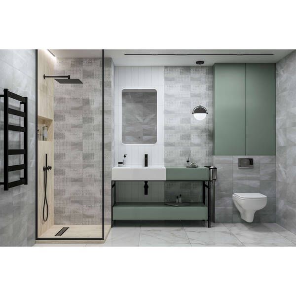 Керамограніт Golden Tile Stone Story Сірий SY2830 40х40 см 563310 фото