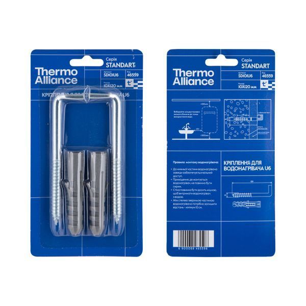 Thermo Alliance Кріплення для водонагрівача U6 10х120 мм SD101U6 SD00052683 фото