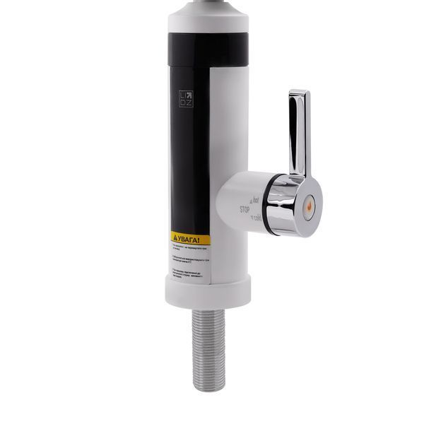 Проточный кран-водонагреватель кухонный для кухни Lidz Warm 061 LDWAR061WCR35431 White / Chrome SD00041535 фото