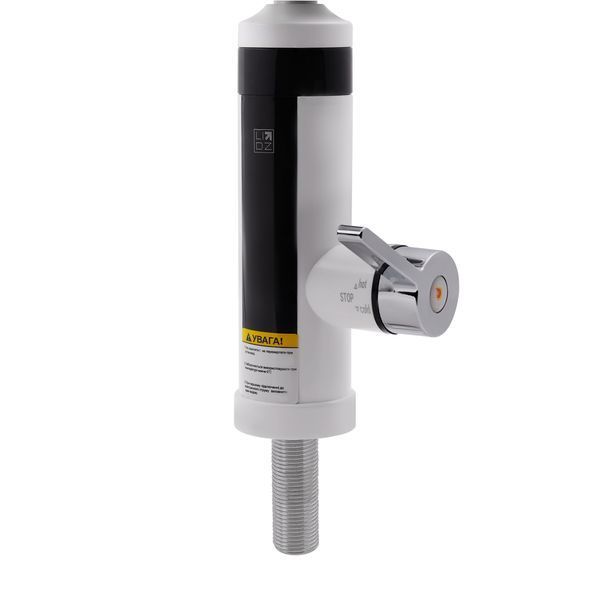 Проточный кран-водонагреватель кухонный для кухни Lidz Warm 061 LDWAR061WCR35431 White / Chrome SD00041535 фото