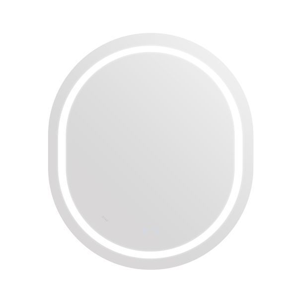 Дзеркало Qtap Gemini 800х700 з LED-підсвічуванням Touch, з антизапотіванням, з димером, рег. темп. кольору (3000-6500K) QT2578R8070 SD00052317 фото