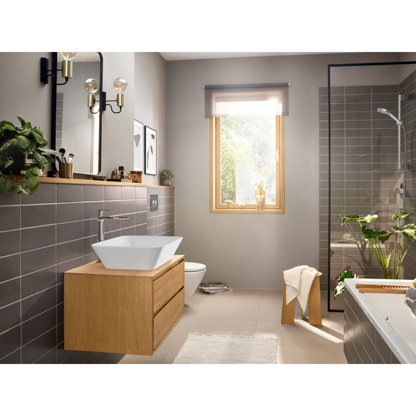 REBRIS E змішувач для умивальника 240, CoolStart,EcoSmart +, хром 100025 фото