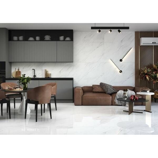 Керамограніт Almera Ceramica-2 Carrara Classico 120x120 см 540625 фото