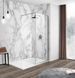 IMPRESE душова стінка WALK-IN з профілем та тримачем, 100*200см, хром, скло прозоре 93055 фото 1
