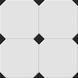 Керамогранит Ceramica Deseo Betera Black-White 58x58 см 564791 фото 1