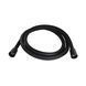 Шланг для ручного душа Qtap Hadice 1600 мм прямоугольный QTHADPVCSQ160B Black Matt SD00051170 фото 1
