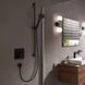 PULSIFY ручной душ 105 3jet (3 типа струи PowderRain, IntenseRain, MonoRain) EcoSmart, черный матовый 100023 фото 3