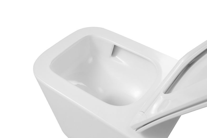BILOVEC унитаз подвесной (53*36*35 см, twist, сиденье duroplast) 93288 фото