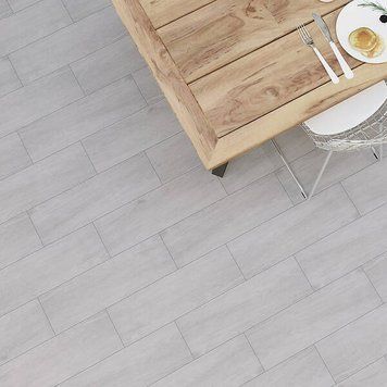 Керамограніт Cersanit Ashenwood Grey 18,5x59,8 см 559892 фото