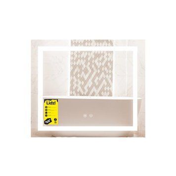 Зеркало Lidz Kubis (KU1) 700х600 с LED-подсветкой Touch, с антизапотеванием, с диммером, рег. яркости LDKU60070049285 SD00055409 фото