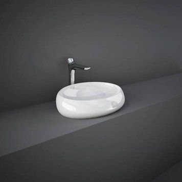 Раковина RAK Ceramics Cloud CLOCT6000AWHA 58 см на стільницю 444832 фото