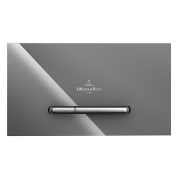 VICONNECT клавиша смыва 300 G, цвет glass glossy grey 100140 фото