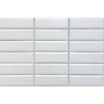 Керамограніт Mayolica Velvet Pillow White Mate 5x15 см 569568 фото