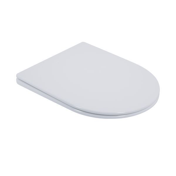 Унітаз підлоговий Qtap Swan Ultra Quiet з сидінням Soft-close 640x360x835 мм QT16222182TW White SD00053263 фото