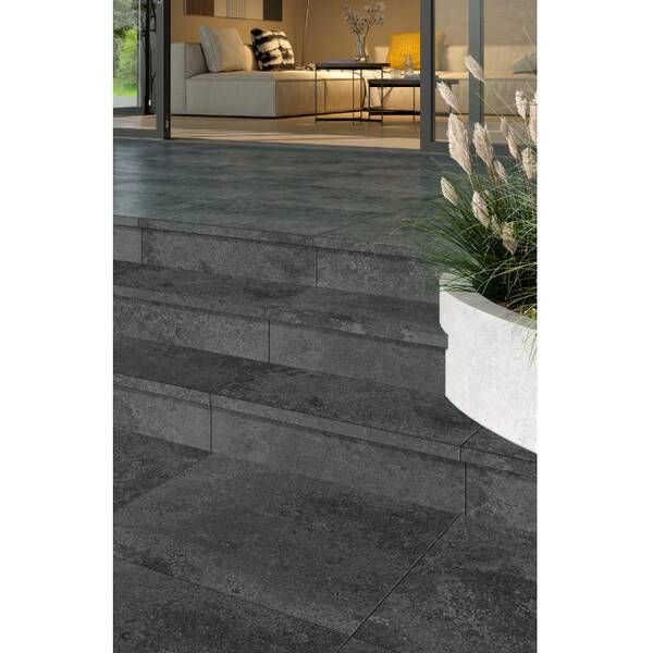 Сходинка Cersanit Gptu 607 Graphite Steptread Kapinos 31,8x59,8 см 583951 фото