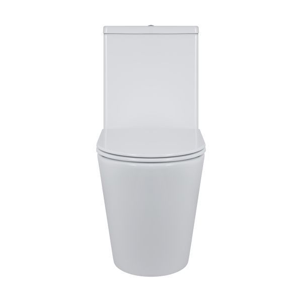 Унітаз підлоговий Qtap Swan Ultra Quiet з сидінням Soft-close 640x360x835 мм QT16222182TW White SD00053263 фото