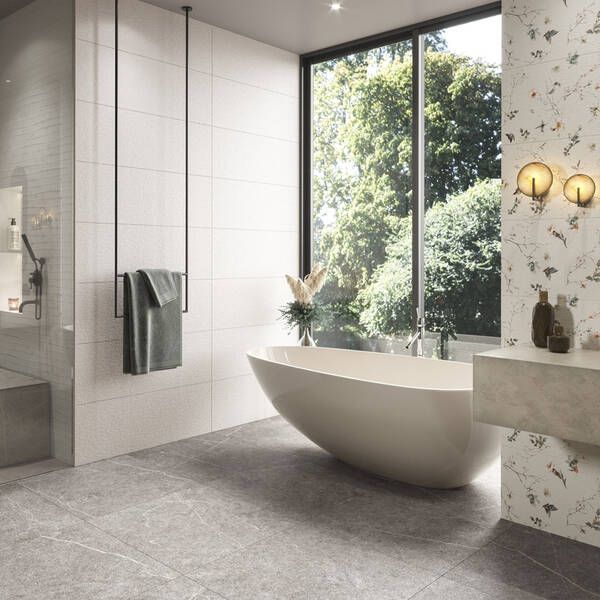 Плитка Azteca Sense R90 White 30х90 см 544201 фото